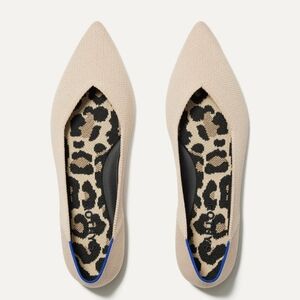 NWOT Rothy's The Point II Ecru